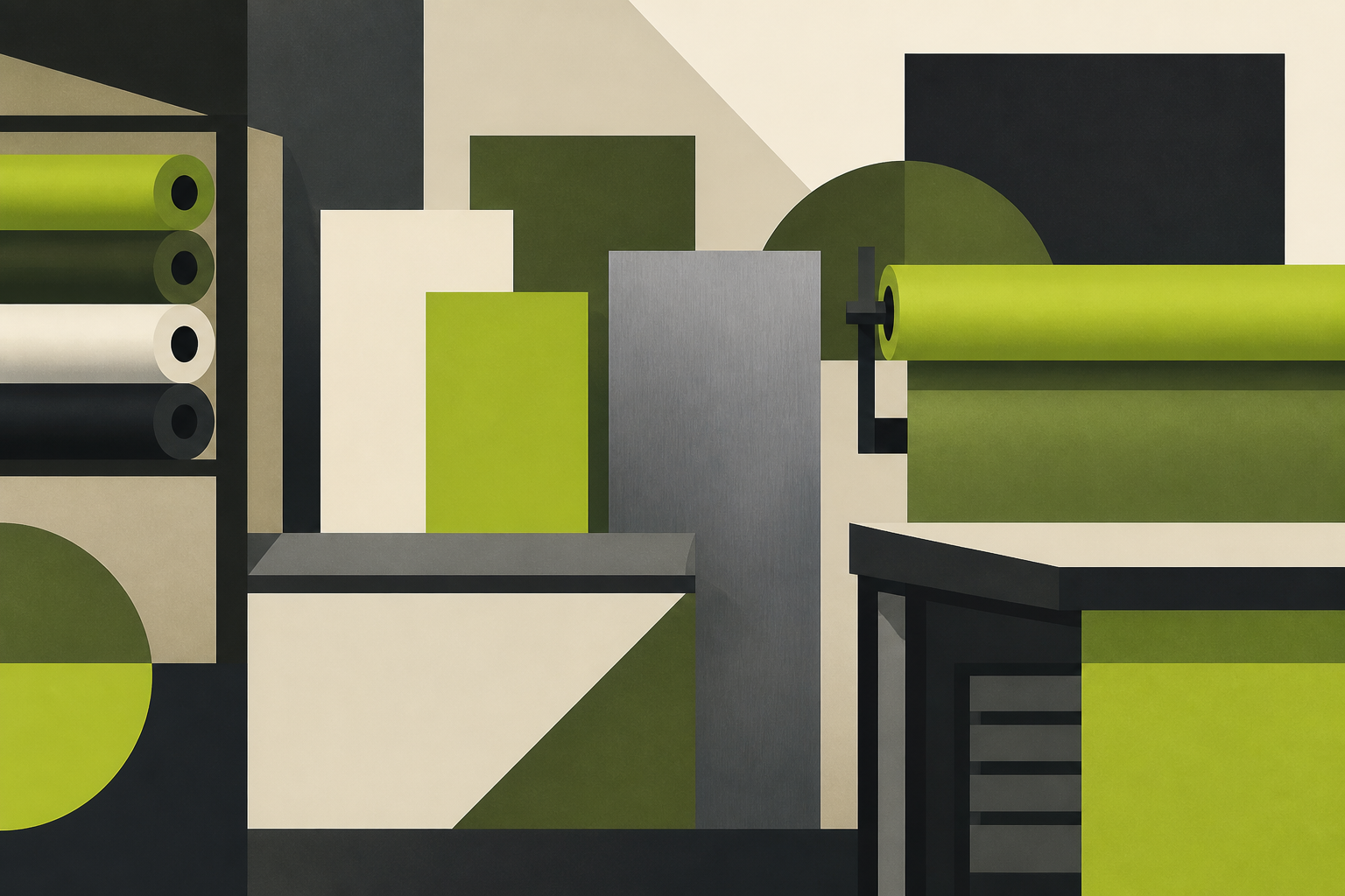 Abstract shop and fabricator composition